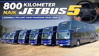 MENGANTAR PULANG JETBUS 5 | KONVOY SERU MENUJU KAROSERI ADIPUTRO 🤩