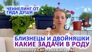 Близнецы, двойняшки - зачем рождаются в семье? Ченнелинг от гида души