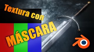 Texturas con Máscara - RGB Mask en Blender