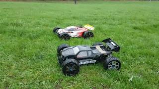 6s beast Associated  vs HPI Trophy Truggy Flux