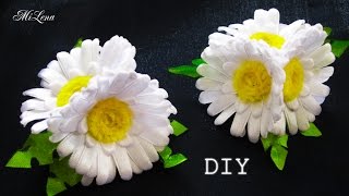 РЕЗИНКИ С РОМАШКАМИ, МК /  DIY Daisy headband