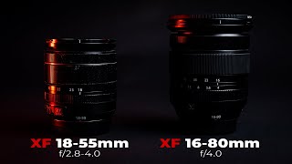 Fujifilm XF 16-80mm f/4 vs XF 18-55mm f/2.8-4.0 - сравнительный обзор