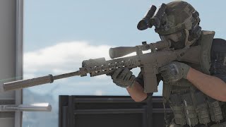 Ghost Recon Breakpoint - Shadow Company Sniper attacks Jace Skell Dam (Extreme+No Hud)