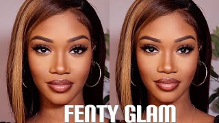 MY WINTER SOFT GLAM EVERYDAY MAKEUP ROUTINE FOR OILY SKIN TALK THROUGH ft. MyShinyWig |ClaireFendy