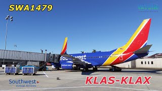 West Coast Flyin' | SWA1479 KLAS - KLAX | Southwest Airlines Real Ops | PMDG 737