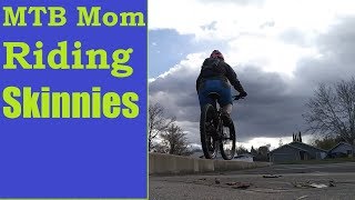 So Skinny! Sidewalk Sessions: Skinnies and learning Balance  Women's Mountain Biking