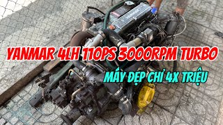 Bán Động Cơ Yanmar 4LH 110ps 3000rpm Turbo (DQSD) Chỉ 46tr 0966,435,335 Ẩn| Tâm Vlog