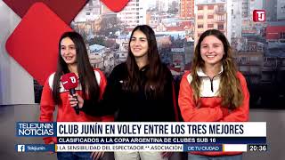 CLUB JUNIN ENTRE LOS TRES MEJORES DEL VOLEY PROVINCIAL