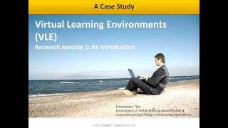 16: Case study - VLE part 1