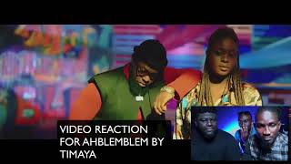 Timaya - Ah Blem Blem (Official Video) VIDEO REACTION