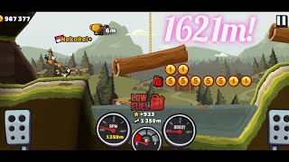 Monowheel 1621m In Forest Trial! - But How To pass 1034m?? - HCR2