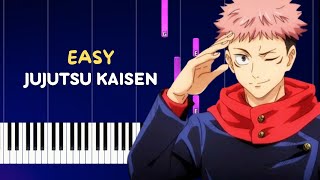 If I am with you ( Jujutsu Kaisen ) Parting | EASY piano tuto #pianosoinapp #pianosoinapp