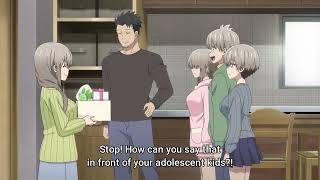 Father uzaki want s another child   Uzaki chan wa Asobitai  2nd season1080P HD