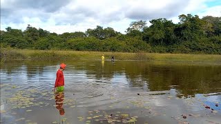 PESCARIA NA LAGOA