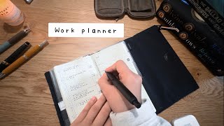 Hobonichi Weeks | Work Functional Weekly Plan