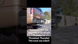 THE INFAMOUS TRUCK THAT GOT AWAY! (THROWBACK THURSDAY #1) #trucks #gmc #chevy #exhaust #sportscar