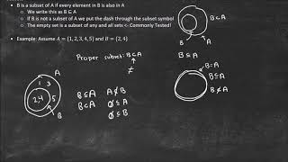 Introduction to Subsets