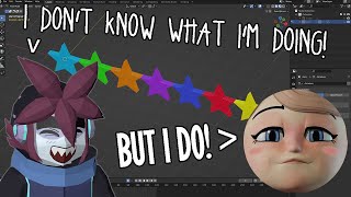 Learning how to use Blender! (feat. JermJenn) - The Seven Star Pieces