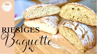 Monster Baguette - eine große Menge Teig im Thermomix zubereiten??