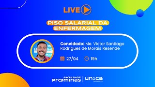 LIVE - PISO SALARIAL DA ENFERMAGEM