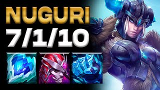 Nuguri Sejuani vs Gwen / LOL KR Patch 12.14