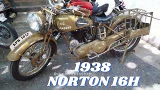 Norton 16h 1938: exhaust note : @chainsprocket