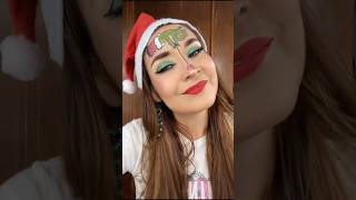 Maquillaje navideño #6 #christmasmusic #suscribete #makeup #bobbyhelms #elgrinch #ayudameacrecer