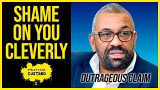 SHAME on YOU James Cleverly! Disgusting Rhetoric To Score Cheap Points.