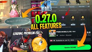 Pubg Lite Upcoming Update 0.27.0 All Features 😘 | Crash Problem Fixed | New Update Big Changes!