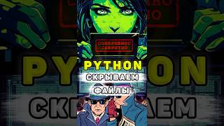 Шифруем и скрываем файлы внутри изображений с помощью Python #python #shortsfeed #shorts