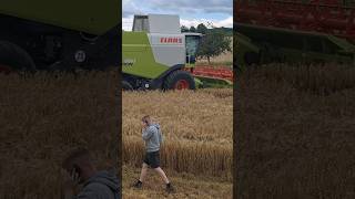 Claas Lexion 650 in der Gerste 2024