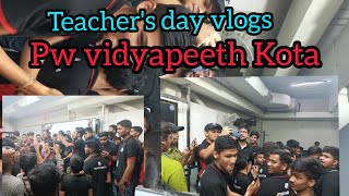 Teacher's day celebration vlogs of PW vidyapeeth Kota | SEAon