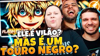 Reagimos Ao Rap do Luck (Black Clover) - Sempre Sorrindo | Flash Beats | FAMILY REACTS