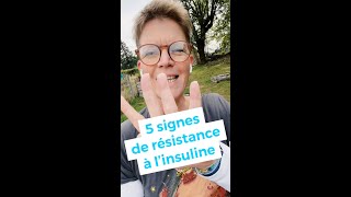 5 signes de résistance à l'insuline #shorts