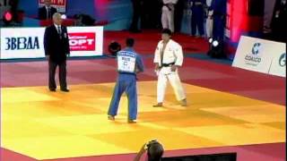 GRAND SLAM-2012 MOSKOW - 66 kg Takajo (JPN) -  Khan-Magomedov (RUS).flv