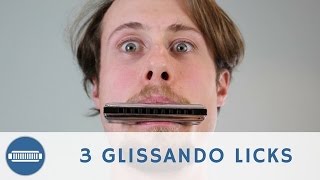 How to play a glissando on harmonica and 3 bluesy glissando licks