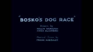 Bosko's Dog Race (1932)