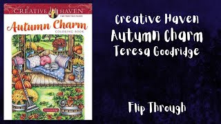 Autumn Charm - Teresa Goodridge - Creative Haven - Flip Through