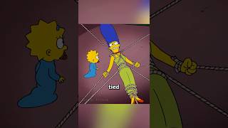 Maggie awakened her mother with love,who had been possessed by Duke  #cartoon  #thesimpsons