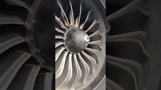 Airbus A320 Neo Engine Blade Spinning