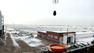 Salt Lake City Snow Live Cam from airport apartment