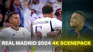 Real Madrid 2024 / RARE CLIPS ● SCENEPACK 4K (With AE CC and TOPAZ)