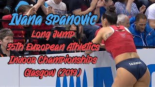 Ivana Spanovic. Long Jump. 35th European Athletics Indoor Championships. Glasgow (2019)