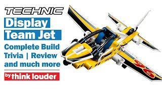 Lego Technic 42044 Display Team Jet - Lego Speed build and review