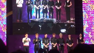 [FANCAM] MBLAQ at Korea In Motion Festival 2013.08.31 TALK