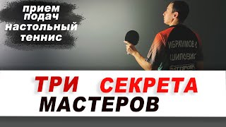 ТРИ СЕКРЕТА ЧЕМПИОНОВ. НАСТОЛЬНЫЙ ТЕННИС ШИПОВИК