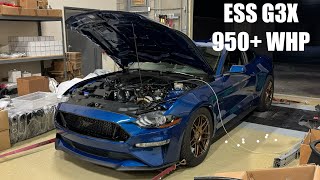 ESS Supercharged Mustang makes 950+ WHP on the dyno