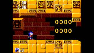 Labyrinth Zone music - Sonic Genesis for Master System hack (v1.05)