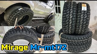 Me Llegaron Estas Llantas Mirage Mr-mt172 / Llanta All Terrain Para Que Tu Camioneta 4x4 Ande Al 💯