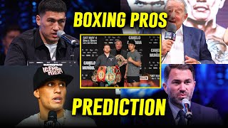 Pros Reveal their Final Pick for Jaime Munguia VS Canelo Alvarez..